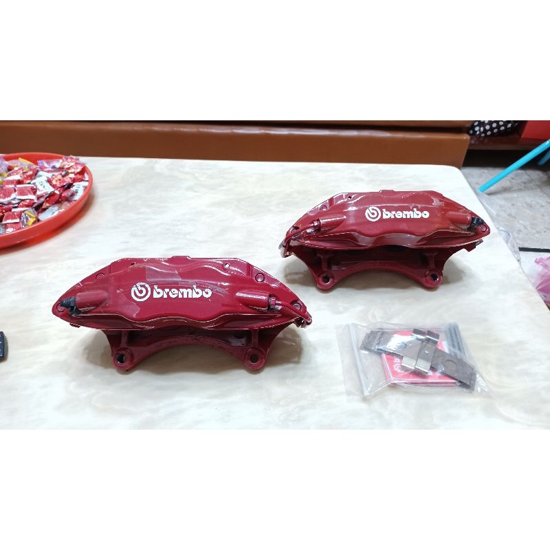 三菱 正EVO9 前 Brembo (有配件全新品)