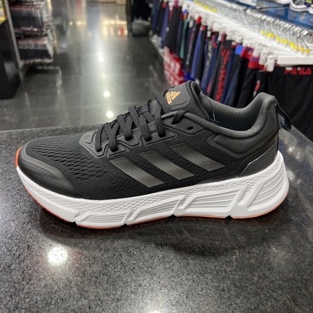 ADIDAS QUESTAR 愛迪達 男款 慢跑鞋 GY2265 黑橘 厚底 舒適 緩震