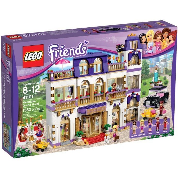 限宅配【積木樂園】樂高 LEGO 41101 Friends 好朋友系列 心湖城大飯店