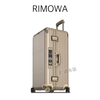 ｜中型｜RIMOWA topas titanium 中/大型四輪運動行李箱 E-tag