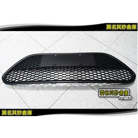 莫名其妙倉庫【2L035 蜂巢下氣壩】Ford FOCUS MK2 09-12 消光 黑蜂巢下氣壩 長條霧燈款專用