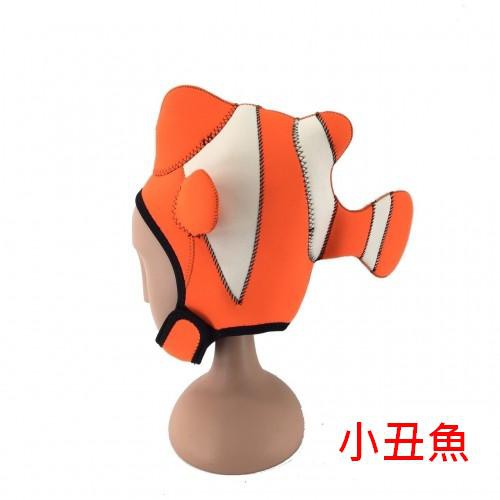 Scuba YD 卡通造型 小丑魚/尼莫 潛水頭套 保暖 高辨識度