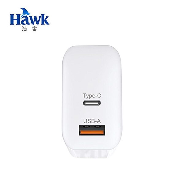 【Hawk】 65W 高速 PD電源供應器-白