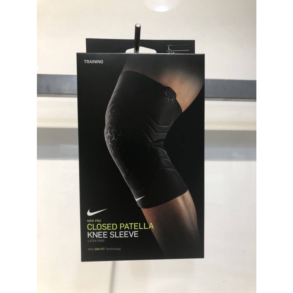 NIKE PRO 3.0 運動護膝 護膝套 一支裝 黑色 DA7068-010