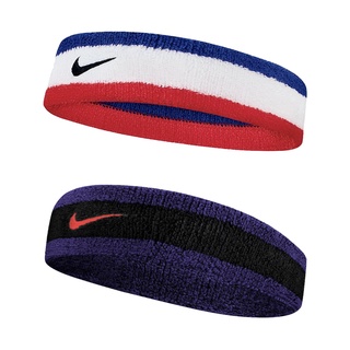 Nike 頭帶 Nike Swoosh Headband 運動頭帶 訓練頭帶 運動 吸汗 透氣 舒適 藍白紅色 黑紫色