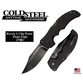 美國Cold Steel冷鋼折刀Recon 1 Clip Point平刃S35VN粉末鋼G10柄【CS27BC】