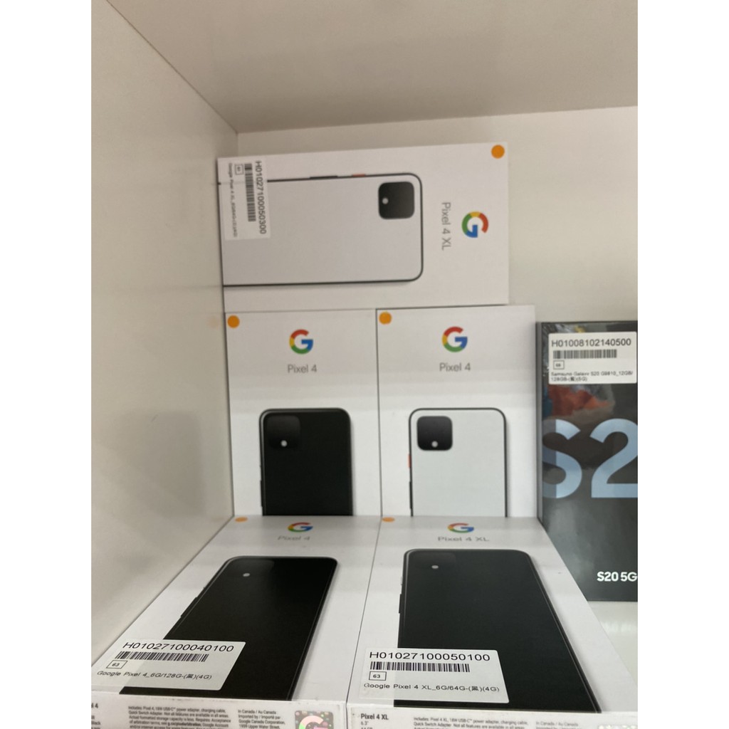 🔥GOOGLE PIXEL 4  6G/128G黑 全新未拆台哥大公司貨