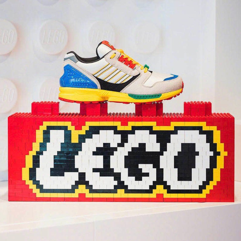 【Focus Store】 Lego x Adidas Originals ZX8000 樂高 積木 FZ3482