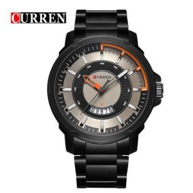 【尹冰室茶集】CURREN 卡瑞恩 時尚休閒款 石英錶 鋼帶錶 880元 出清 現貨