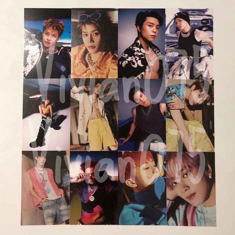 NCT 127 韓版 專輯 明信片【2 Baddies】泰一 Johnny泰容 悠太 道英 在玹 廷祐 Mark 楷燦