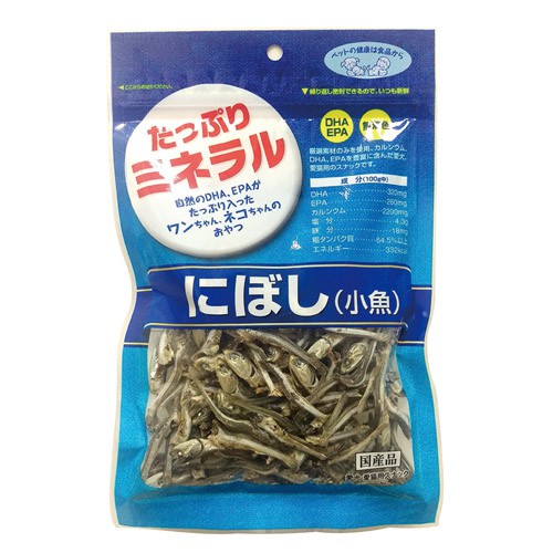【寵麻吉】 日本藍小魚乾100g 貓零食 狗零食