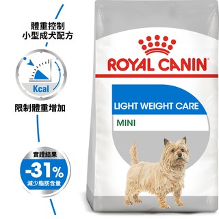 法國皇家 LWMN 體重控制小型成犬 3kg (公斤)【88小舖】減肥 CCN