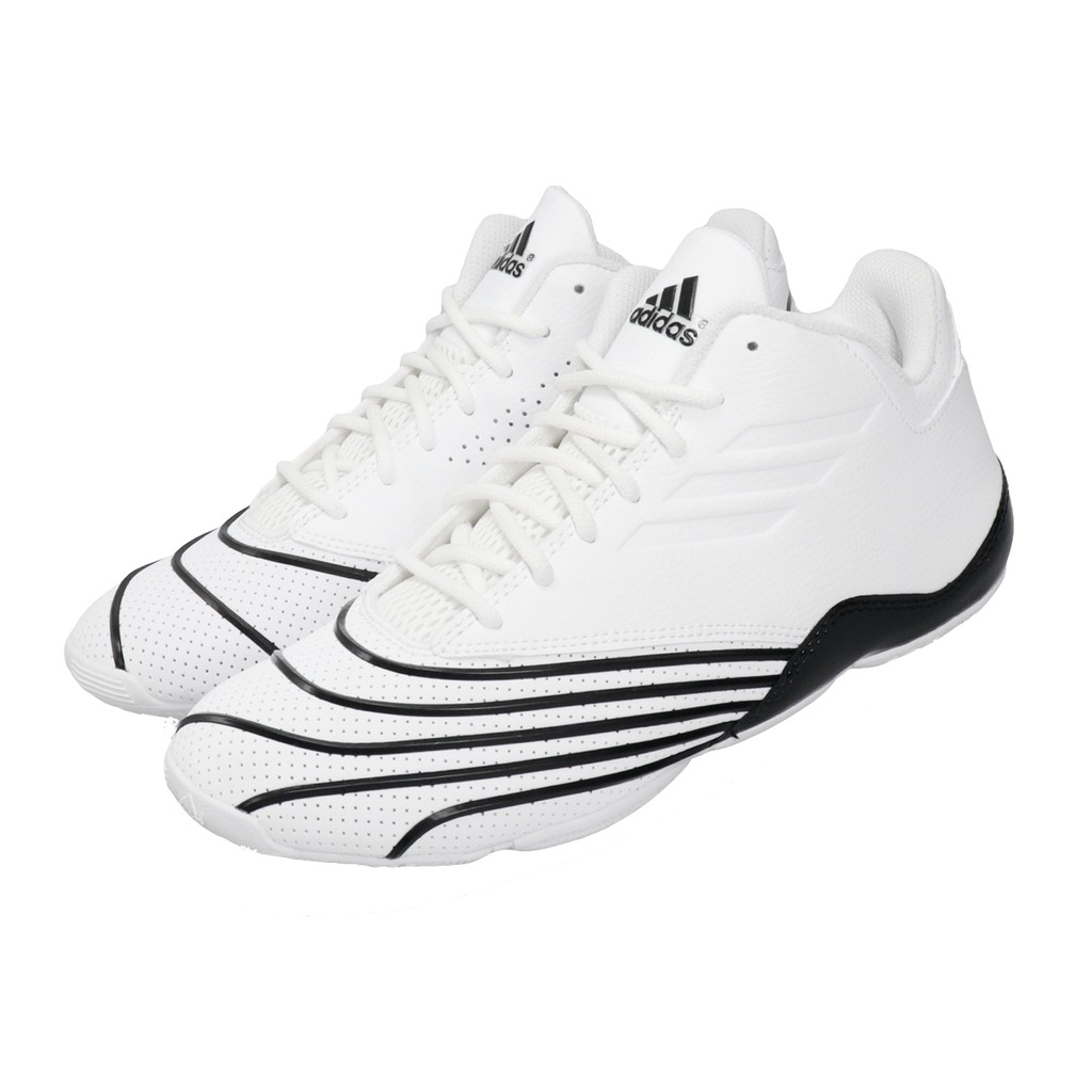 adidas 籃球鞋Return Of The Mac 愛迪達男款籃球鞋運動鞋經典復刻白黑EH0382 | 蝦皮購物