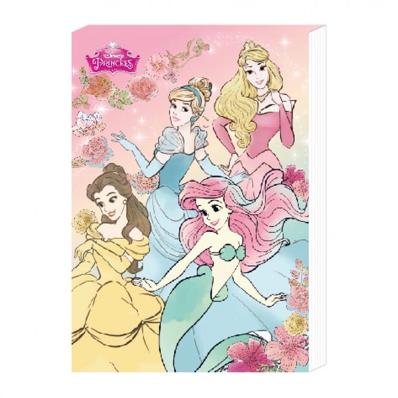 Disney迪士尼公主便條紙（筆記本 記錄簿） 小美人魚 愛麗兒 仙杜瑞拉 貝兒 睡美人
