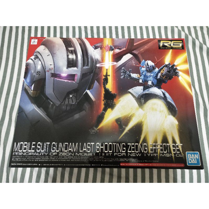 RG 1/144 機動戰士鋼彈 最後射擊 吉翁克特效套組(現貨不用等，全新未組最後一盒喔!)