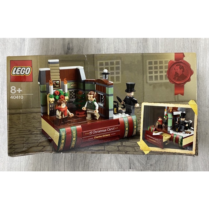 《蘇大樂高賣場》LEGO 40410 致敬查爾斯 狄更斯 (全新)耶誕節 小氣財神