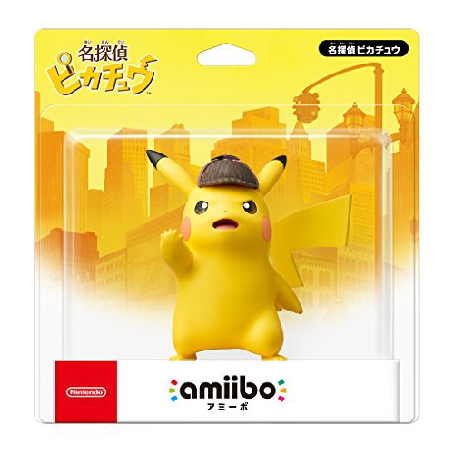 空運 日本原裝 任天堂 Amiibo 名偵探皮卡丘 寶可夢 神奇寶貝 Pokemon 超級大亂鬥 可連動 水貨碼頭 蝦皮購物