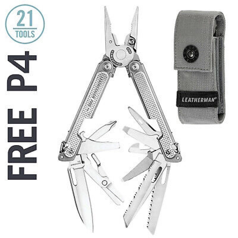 《停產最後庫存》Leatherman FREE P4 多功能工具鉗(台灣公司貨）