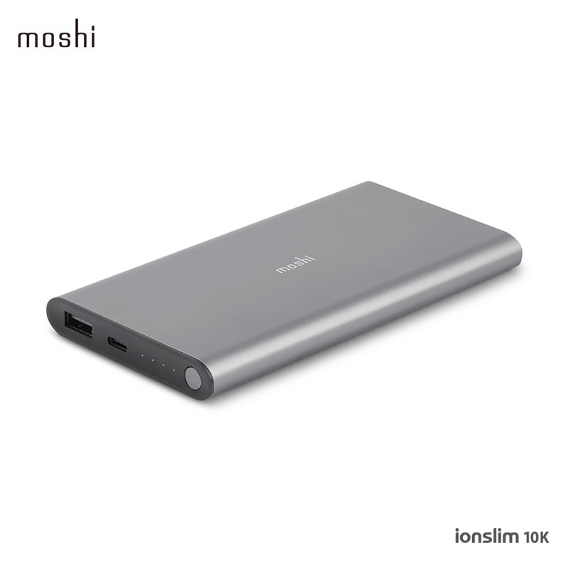 二手 moshi IonSlim 10K 行動電源(附贈 iPouch Plus保護套）