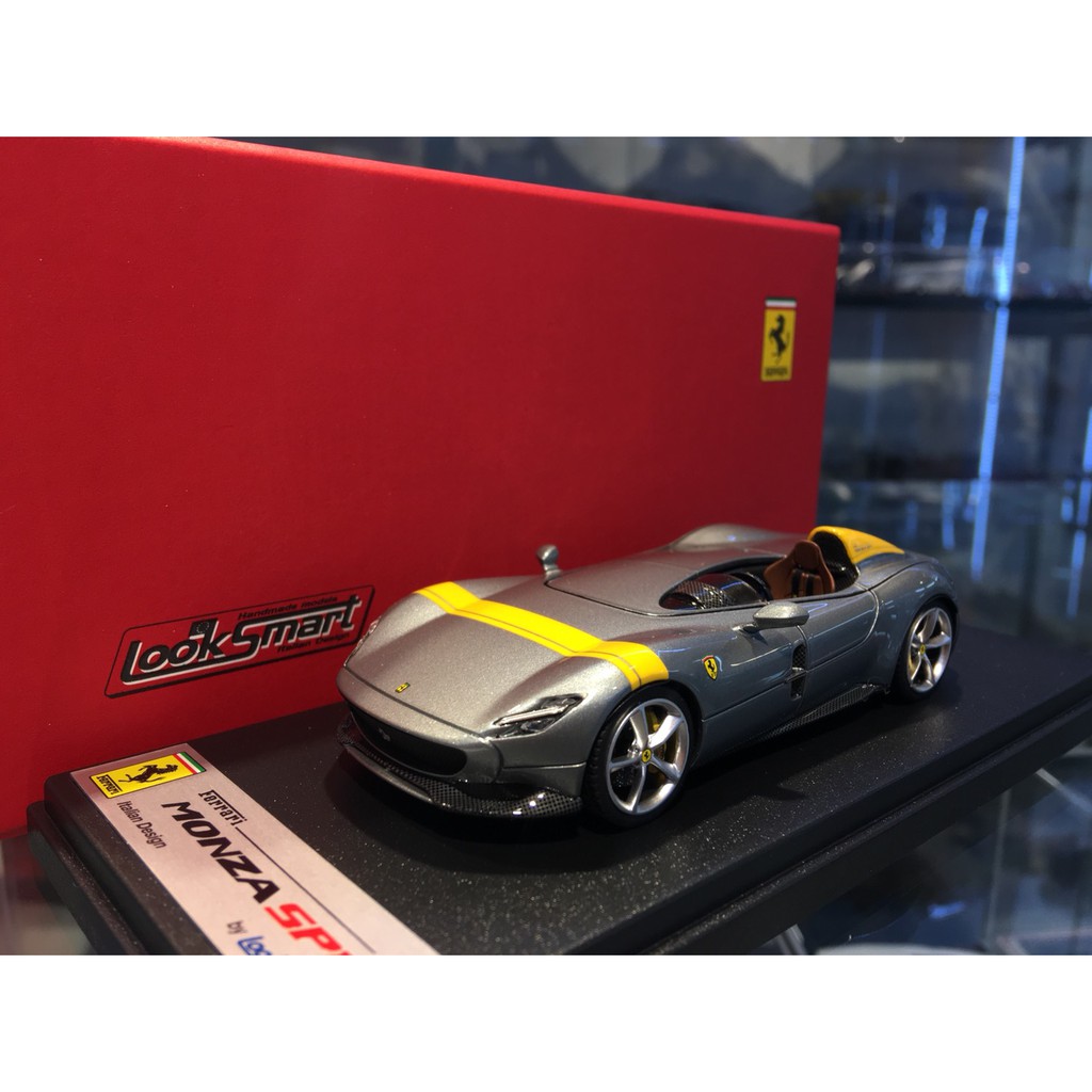 吉華科技@LookSmart LS499A Ferrari Monza SP1 1/43 (樹酯車)