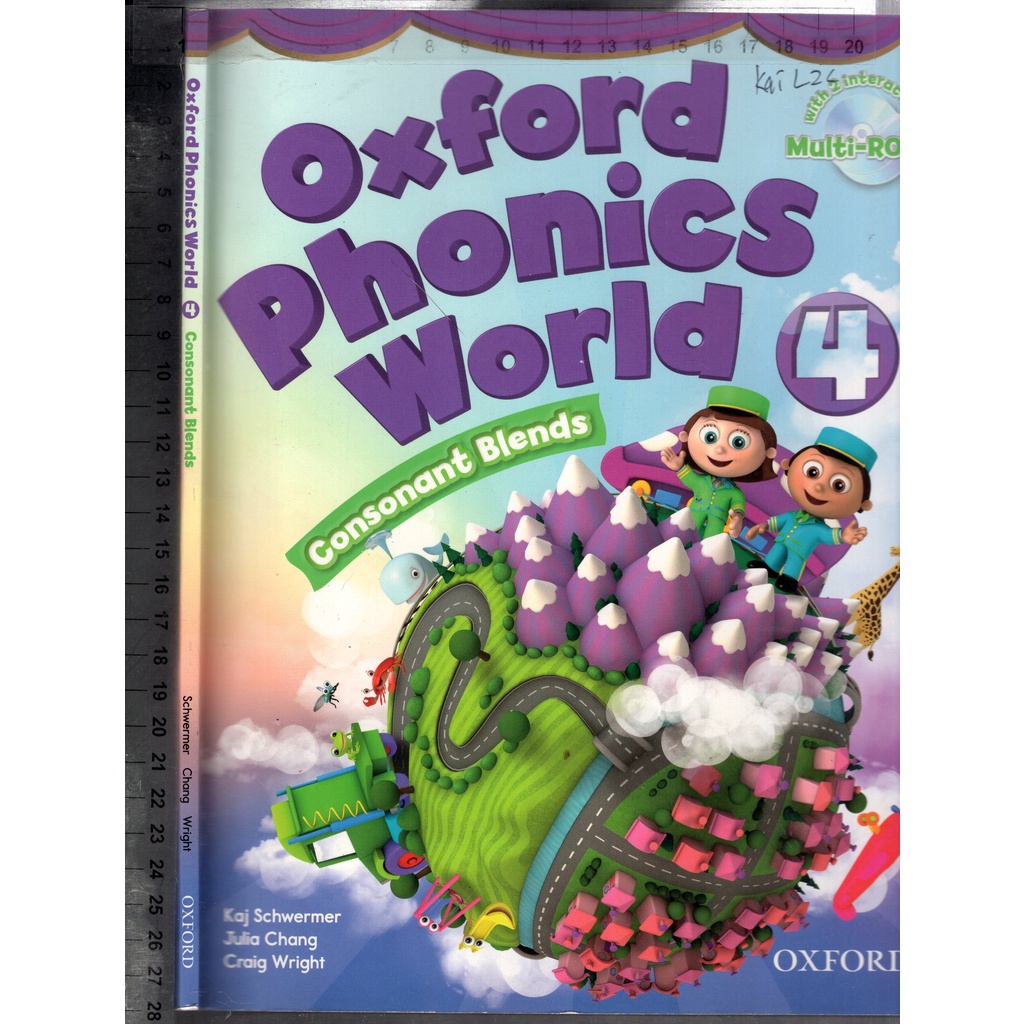 -佰俐O《Oxford Phonics World 4 無CD》2013-Schwermer-9780194596206
