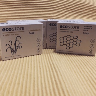 《紐西蘭帶回》Ecostore 純淨香皂 檸檬草（暗沉肌/油性肌適用）