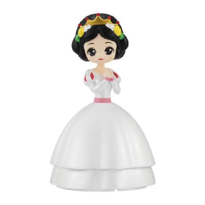【QQ公仔物語】【NA437】【現貨】迪士尼公主 Dreamy Style 婚紗 環保扭蛋 單賣 白雪公主