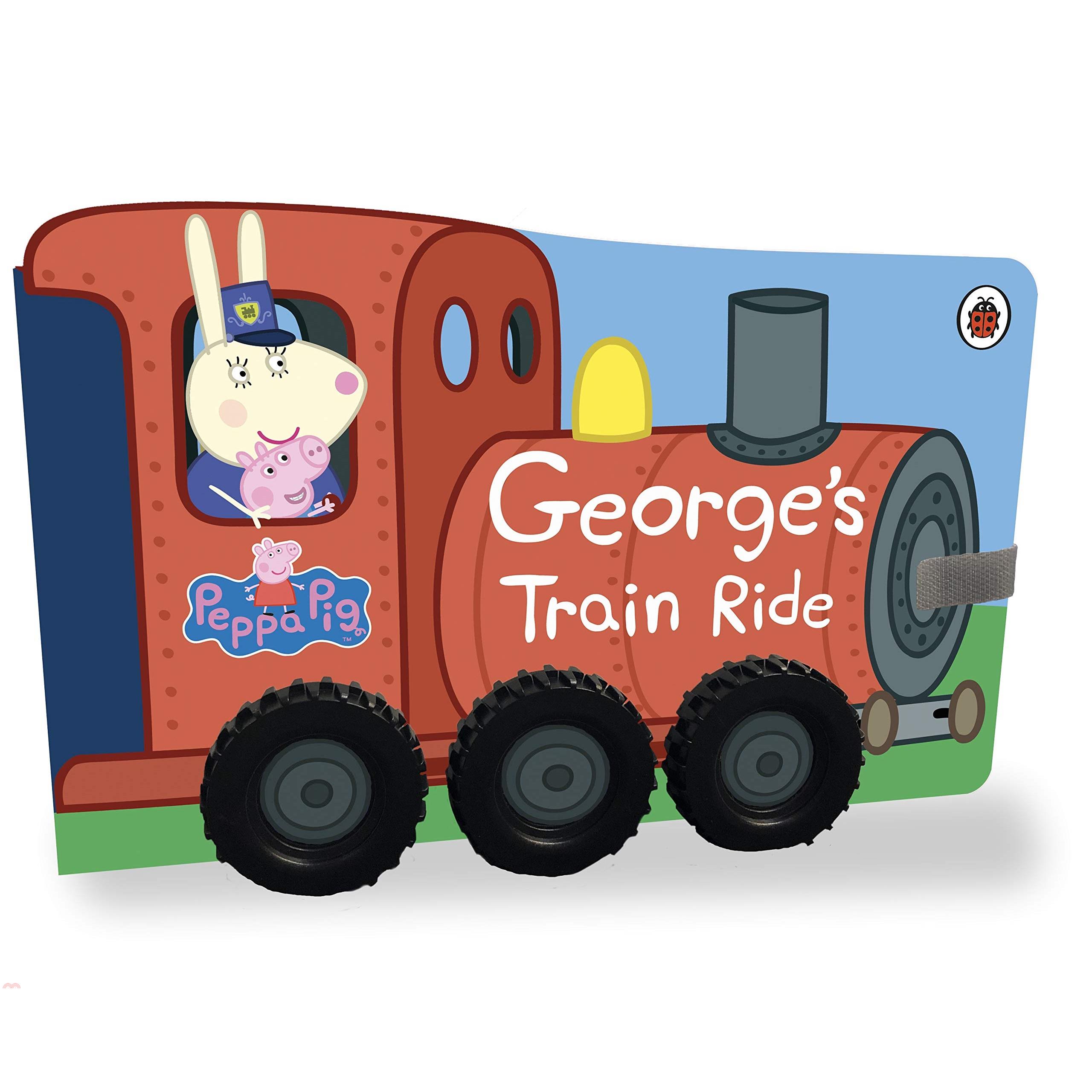 Peppa Pig：George’s Train Ride 硬頁書（外文書）