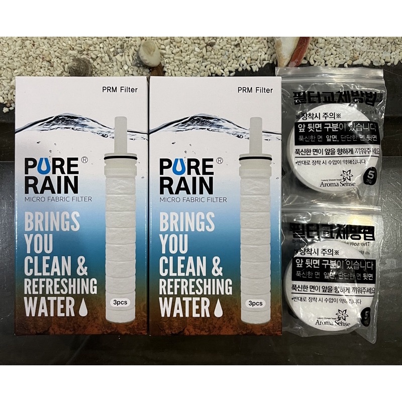 Pure Rain濾芯&amp;棉片濾心（一盒3支）