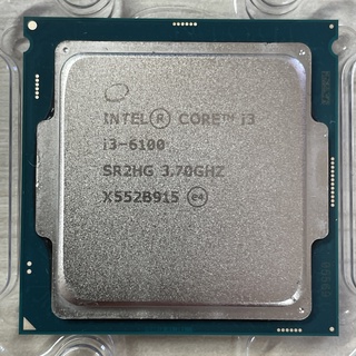 ⭐️【Intel i3-6100 3M 快取記憶體/3.70 GHz/2核4緒】⭐ 無風扇/附散熱膏/保固3個月