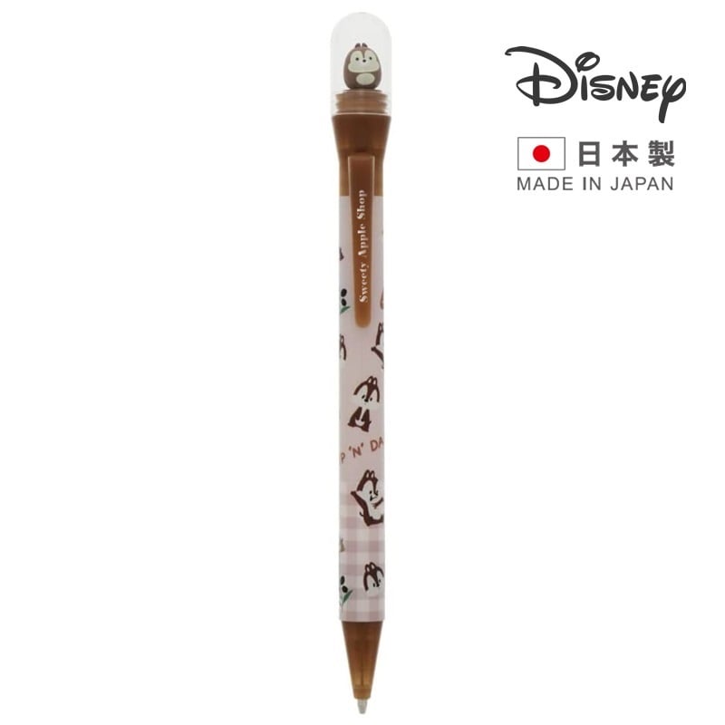 迪士尼【 TW SAS 日本限定 】【 日本製 】奇奇蒂蒂『奇奇』 旋轉圓頂 0.5mm 自動鉛筆