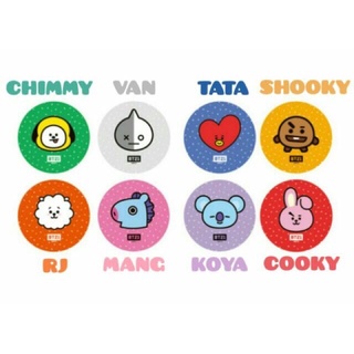 【全新/韓國】BT21 BTS 兒子 新光三越 限定 扭蛋機 陶瓷杯墊 絕版