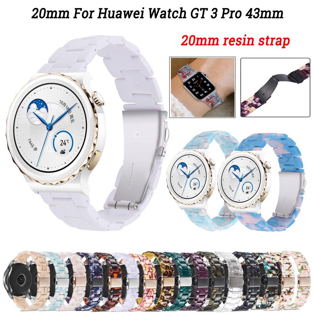 【TW】適用於 Huawei Watch GT 2 GT2 GT3 42mm 腕帶 GT3 Pro 43mm 錶帶手鍊