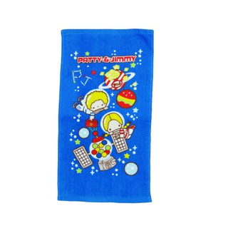 【Sanrio三麗鷗】太空系列-佩蒂與吉米童巾 100%棉 28x54cm