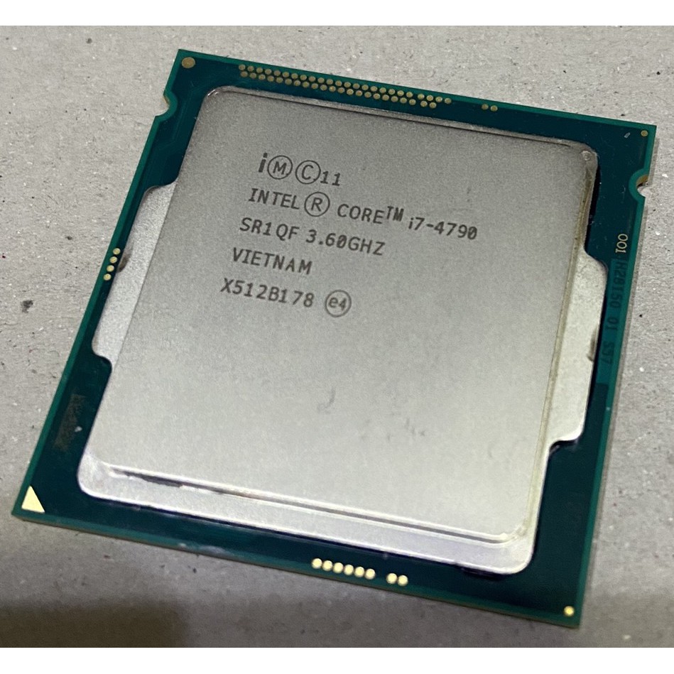 二手良品 intel i7 4790 四核心 LGA 1150 四代 CPU i7 處理器 (1)