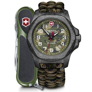 VICTORINOX 瑞士維氏 I.N.O.X. Carbon 限量迷彩魂 傘繩 腕錶 VISA-241927.1