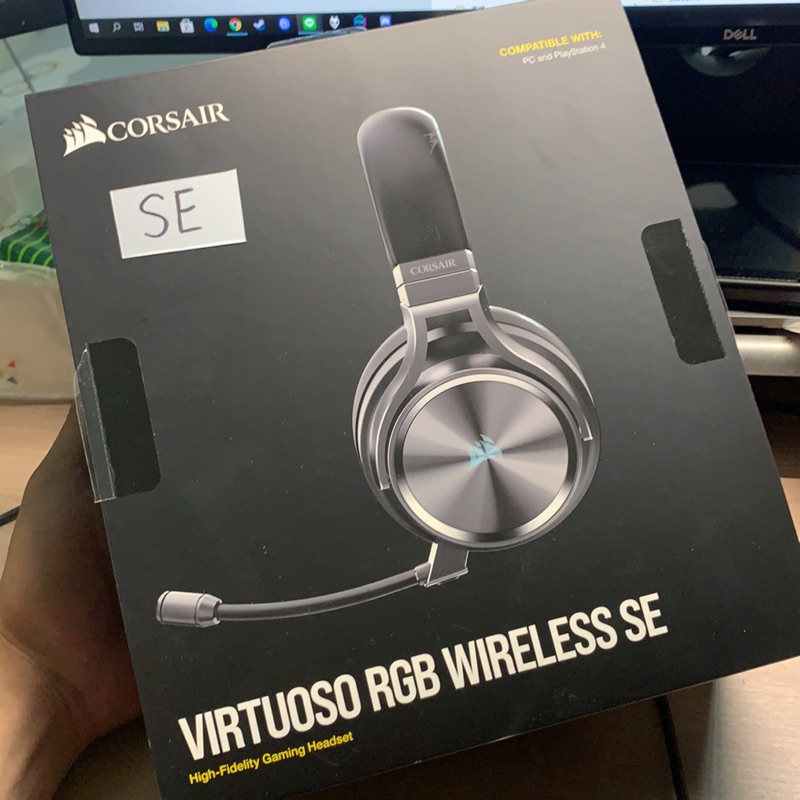 二手海盜船耳麥（VIRTUOSO RGB WIRELESS SE)