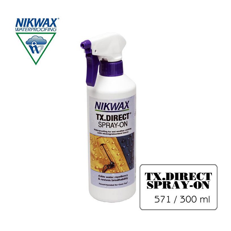 【大山野營-露營趣】英國 NIKWAX 571 噴式防水布料撥水劑 300ml 潑水劑 防潑水 防水劑 帳棚噴劑