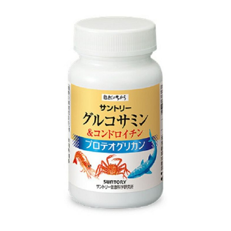 【SUNTORY 三得利】固力伸 葡萄糖胺+鯊魚軟骨 (180錠/瓶) 2瓶裝