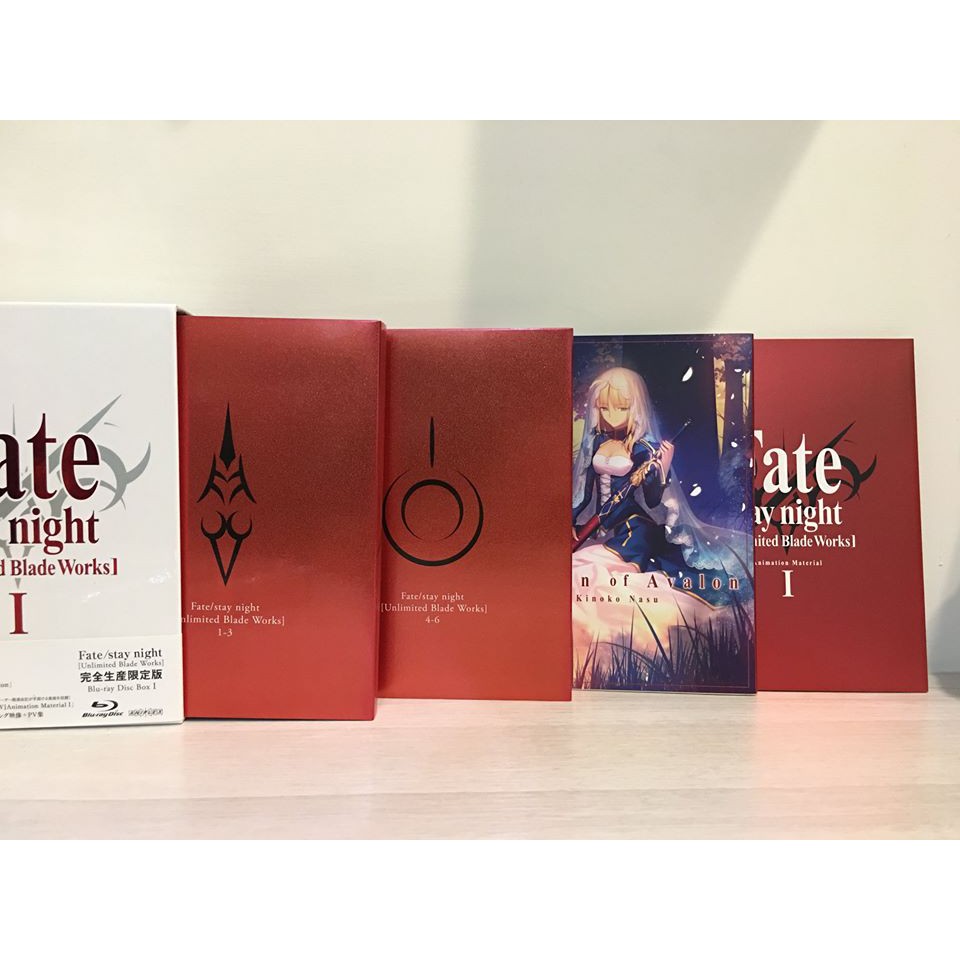 現貨 早期預約特典fate Stay Night Ubw 藍光blu Ray 完全生產限定版ufotable 蝦皮購物