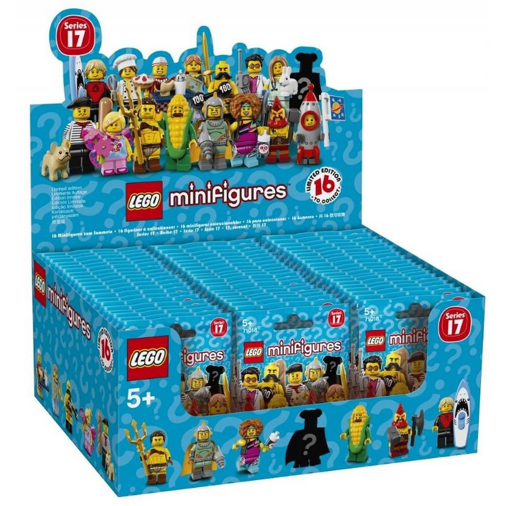 LEGO 樂高 人偶包 71018 Minifigures 17 拆封確認版本 第16代 玉米 火箭 熱狗 蝴蝶 廚師