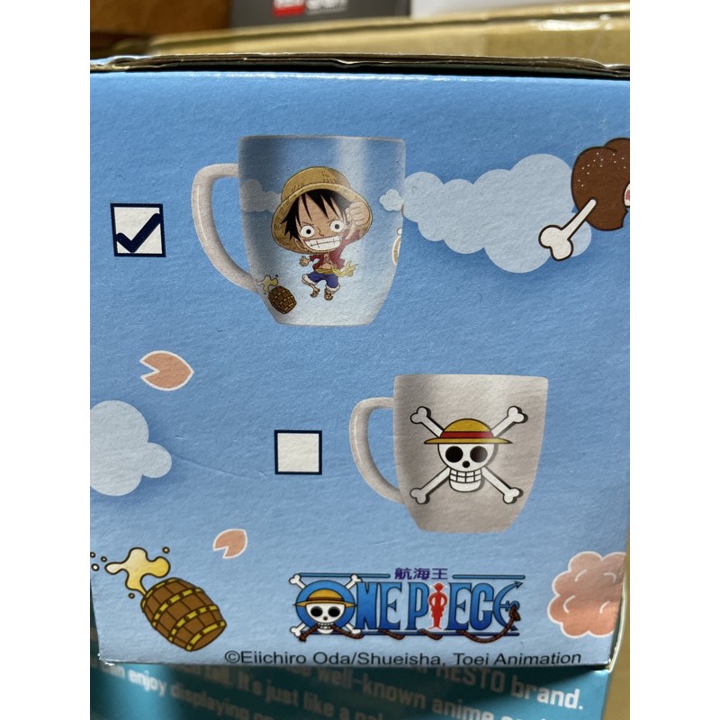 One Piece 海賊王航海王造型馬克杯喬巴魯夫 蝦皮購物