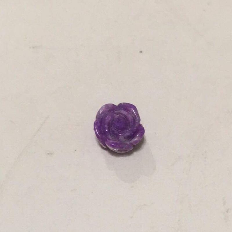 花朵造型 粉紫 舒俱萊 裸石