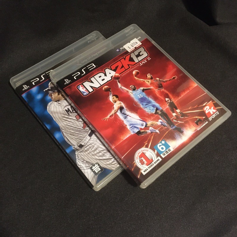 PS3 運動類遊戲片 - MLB 10/ NBA 2K13