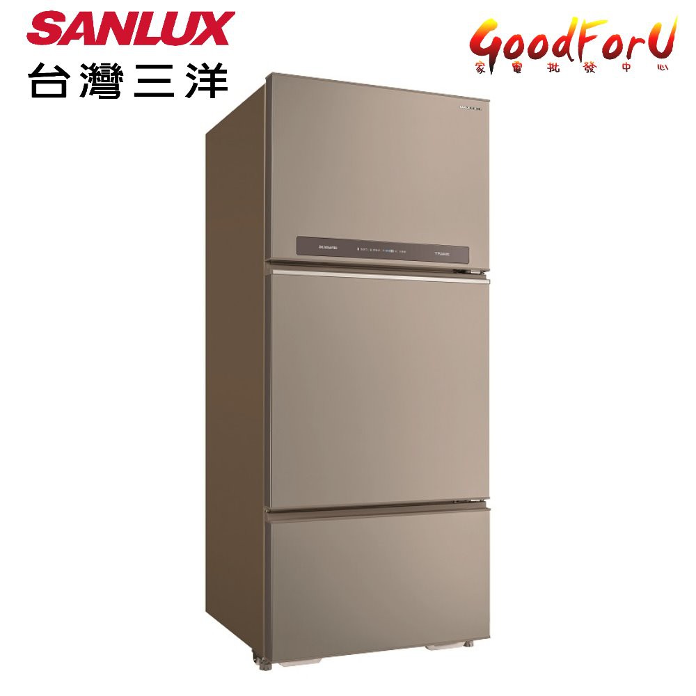 ※免運※SANLUX台灣三洋 580L一級變頻  三門電冰箱 SR-C580CV1A