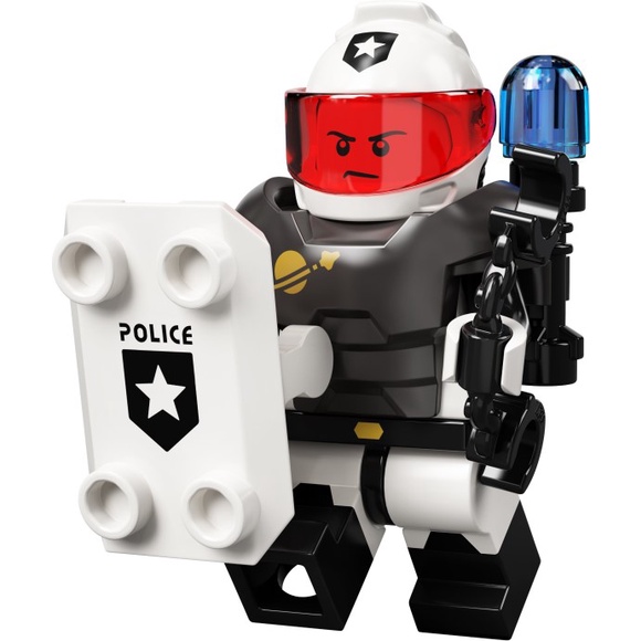 LEGO樂高 71029 第21代人偶包 Space Police Guy 太空警察