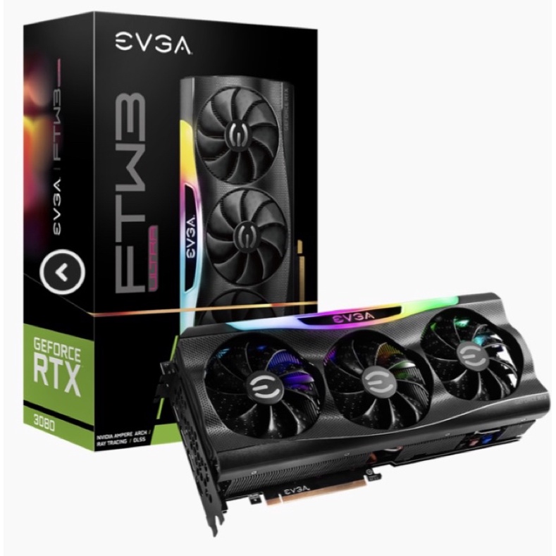 全新 EVGA GeForce RTX 3080 FTW3 ULTRA GAMING, 10GB GDDR6X