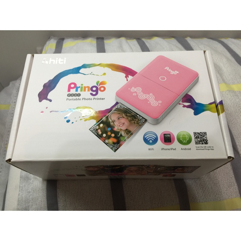 [便宜出售］ Pringo P231 隨身印相機 wifi(附10張相紙+1卷色帶）