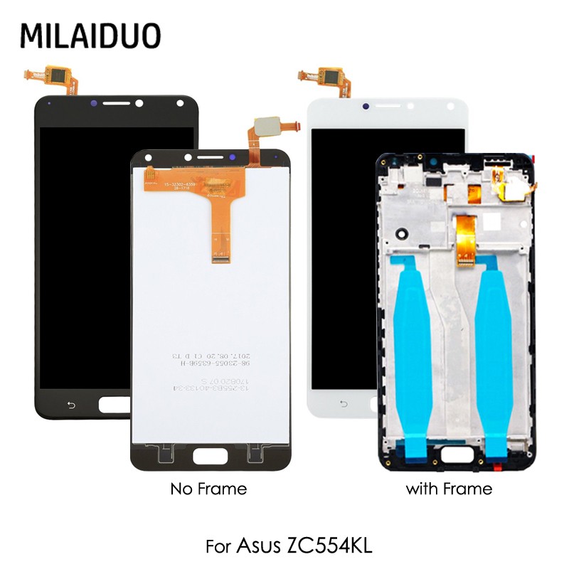 原裝適用於華碩zenfone 4 Max Zc554kl X001d 螢幕總成液晶顯示屏玻璃觸控面板破裂更換 蝦皮購物
