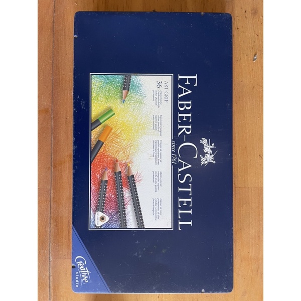FABER-CASTELL輝柏 | 藝術家級油性色鉛筆組36色 | 藍盒系列